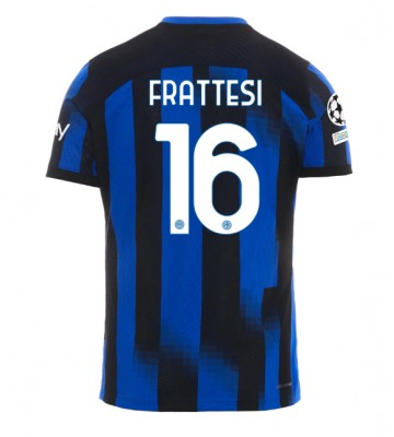 Inter Milan Davide Frattesi #16 Hjemmebanetrøje 2023-24 Kort ærmer